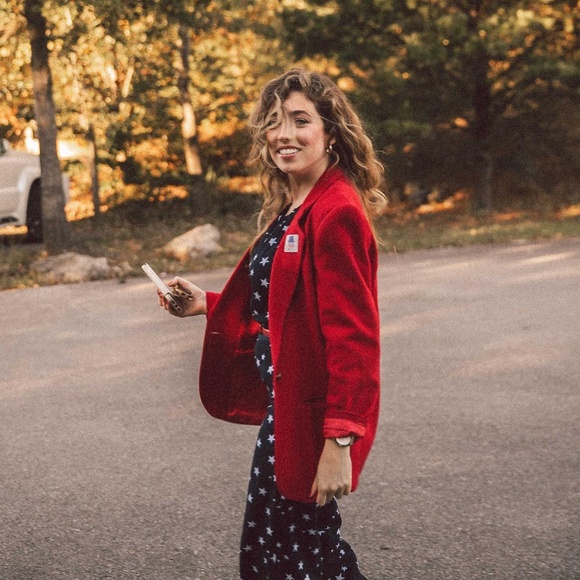 Star patterned Tie Neck jumpsuit - Picture 4 of 6